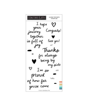 CONCORD & 9TH - Along The Path Stamp Set (4 x 8)