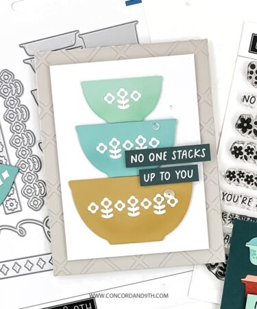 Alternative view of CONCORD & 9TH - Kitchen Classics Stamp Set (4 x 6)