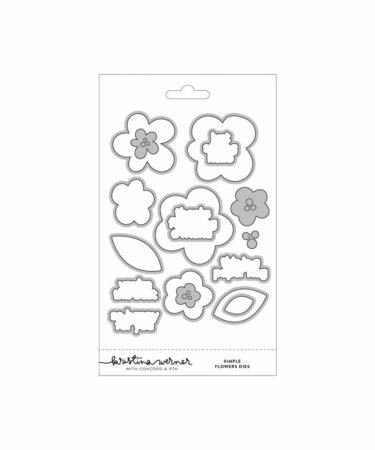 CONCORD & 9TH -KRISTINA WERNER -  Simple Flowers Dies