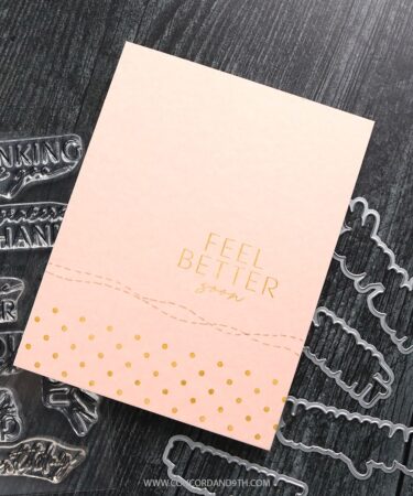 Alternative view of CONCORD & 9TH -KRISTINA WERNER -  Written Words Stamp Set (4 x 6)