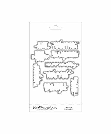 CONCORD & 9TH -KRISTINA WERNER -  Written Words Dies