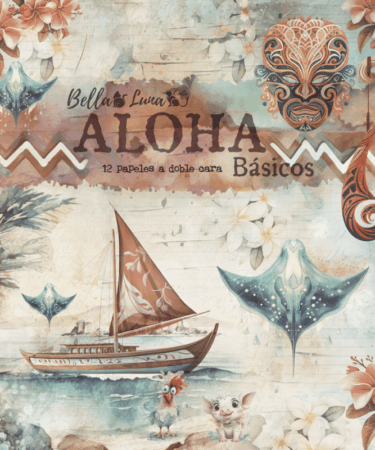 BELLALUNA ALOHA BASICOS COLLECTION 12X12"