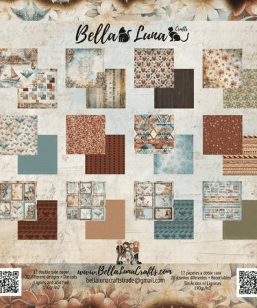 Alternative view of BELLALUNA ALOHA BASICOS COLLECTION 12X12"