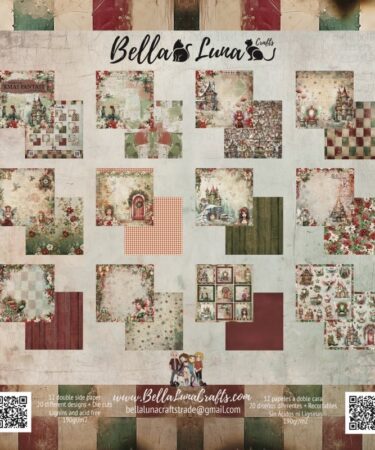 Alternative view of BELLALUNA XMAS FANTASY COLLECTION 12X12"