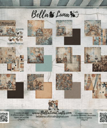 Alternative view of BELLALUNA CRAZY PETS COLLECTION 12X12"