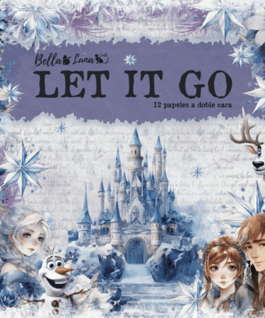 BELLALUNA LET IT GO COLLECTION 12X12"