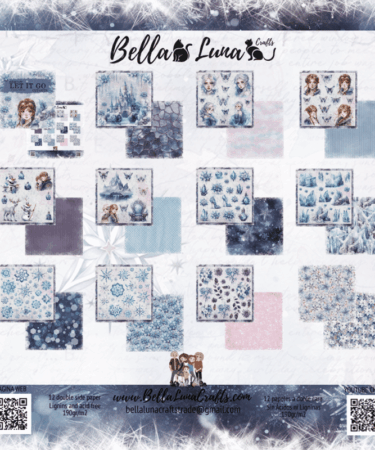 Alternative view of BELLALUNA LET IT GO CUT OUTS COLLECTION 8X8"