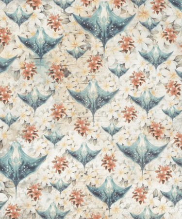 BELLALUNA - PAPEL VELLUM 12x12 COLECCION ALOHA 1