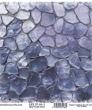 BELLALUNA - PAPEL VELLUM 12x12 COLECCION LET IT GO 2