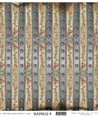 BELLALUNA - PAPEL VELLUM 12x12 COLECCION MADNESS 4