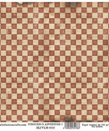 BELLALUNA - PAPEL VELLUM 12x12 COLECCION PINOCCHIO´S ADVENTURE 3
