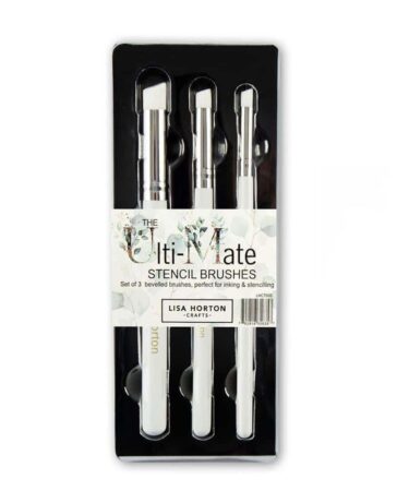 Lisa Horton Crafts Stencil Brushes (3 PEZZI)