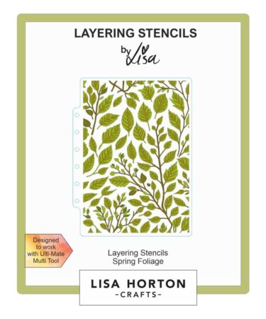 Lisa Horton Crafts Layering Stencils - Spring Foliage