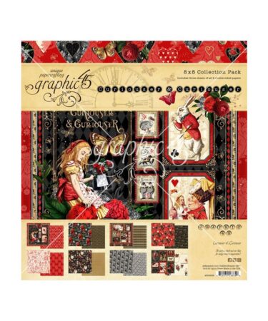 Graphic 45 Curiouser & Curiouser 8x8 Inch Collection Pack