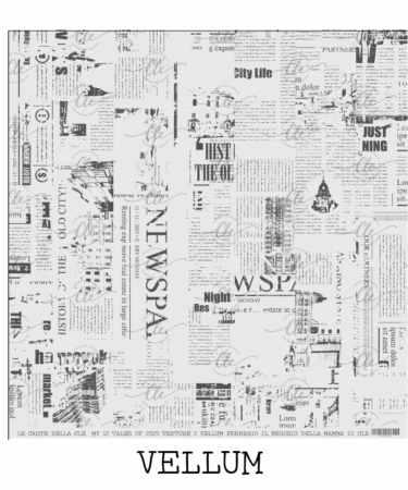 IL NEGOZIO DELLA MAMMA DI CLE - LE CARTE DELLA CLE – MY 12 TALES OF  2025 FEBBRAIO - TEXTURE 2 VELLUM - FOILIZZABILE