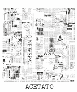 IL NEGOZIO DELLA MAMMA DI CLE - LE CARTE DELLA CLE – MY 12 TALES OF 2025- FEBBRAIO- TEXTURE 2 ACETATO - FOILIZZABILE