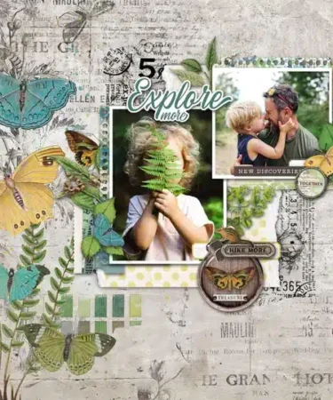 Alternative view of Arden Creative Studio - Designs Katie Pertiet- Hidden Creek Journal Kiss-Cut PET Tape (5cm x 5m)