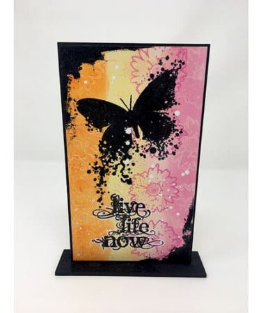 Alternative view of Visible Image Live Life Now A6 Stamp Set