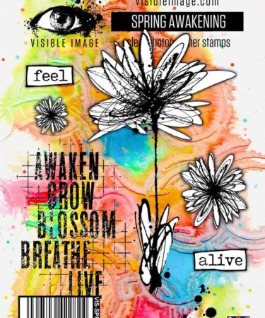 Visible Image Spring Awakening A6 Stamp Set