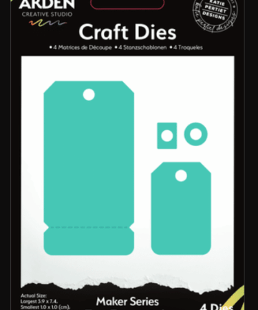 Arden Creative Studio - Designs Katie Pertiet- Maker Series Craft Dies - Tag Essentials (4pcs)