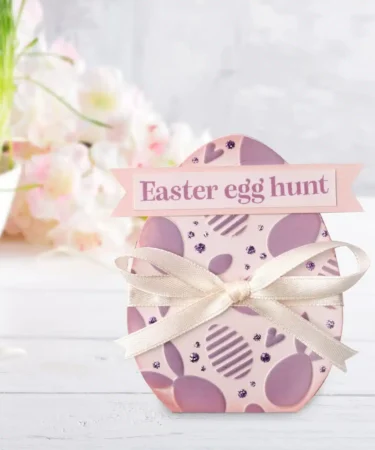 Alternative view of Nellie's Choice • 3D Embossing Folder Background Rabbits and Easter Eggs 6x6in