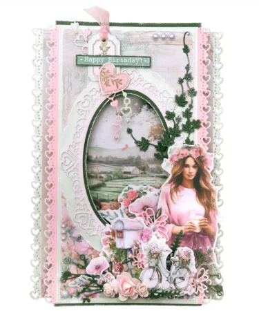 Alternative view of Studio Light • Jenine's Mindful Art Designer Paper Pad Sending You Love Backgrounds (20.3cmX20.3cm)