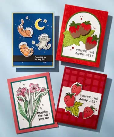 Alternative view of Ranger Space Friends Clear Stamp Set