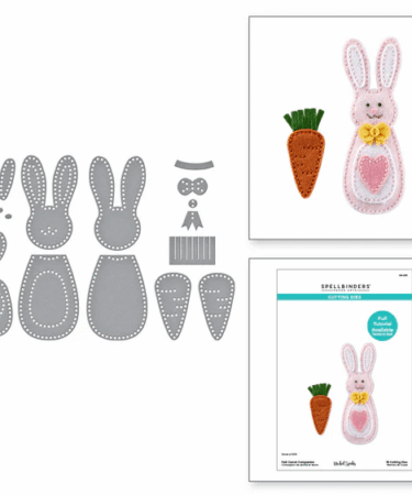 SPELLBINDERS - Felt Carrot Companion Etched Dies