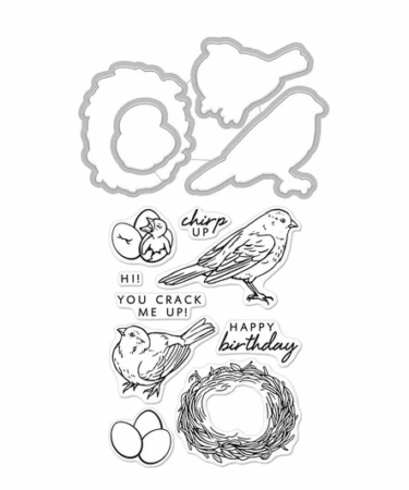 Hero Arts Chirp Stamp & Die Set