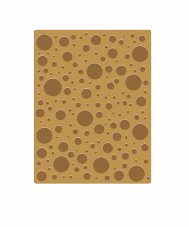 Hero Arts Large Circle Confetti Glimmer Hot Foil Plate