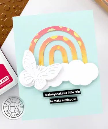 Alternative view of Hero Arts Large Circle Confetti Glimmer Hot Foil Plate