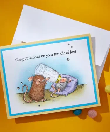 Alternative view of SPELLBINDERS - Bundle of Joy Cling Rubber Stamp