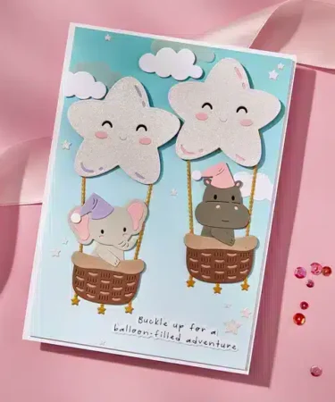 Alternative view of SPELLBINDERS - Swinging Among the Stars Etched Dies