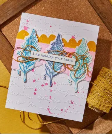Alternative view of SPELLBINDERS - Scribbled Letter Embossing Folder