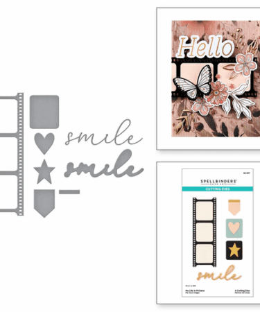SPELLBINDERS - My Life In Pictures Etched Dies from the Golden Afternoon Collection