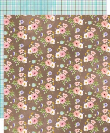 Simple Vintage Flower Shoppe Double-Cardstock 12"X12" - Fabulous