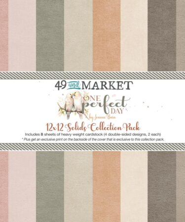 49 And Market- Collezione One Perfect Day - Collection Pack 12"X12" SOLID