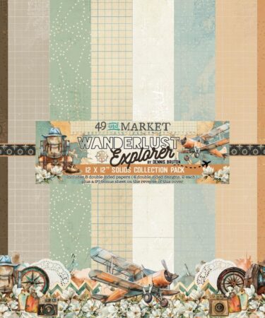 49 And Market- Collezione Wanderlust Explorer- Collection Pack 12"X12" SOLID