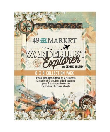 49 And Market- Collezione Wanderlust Explorer- Collection Pack 6"X8"