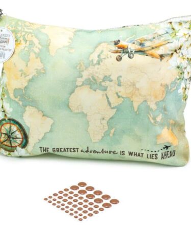 49 And Market- Collezione Wanderlust Explorer- Essentials Project Tote W/ Enamel Dots