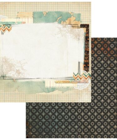 49 And Market- Collezione Wanderlust Explorer- Double-Sided Cardstock 12"X12" - Travel Memories