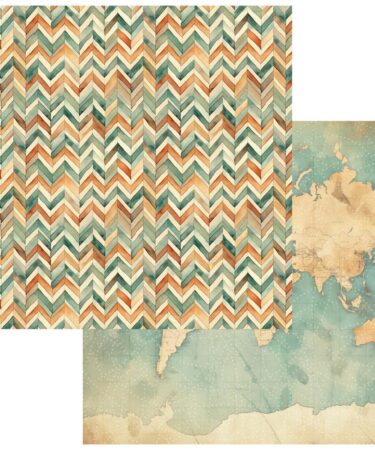 49 And Market- Collezione Wanderlust Explorer- Double-Sided Cardstock 12"X12" - Adventure Chronicles