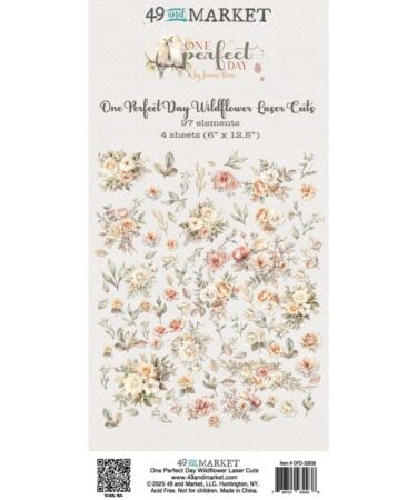 49 And Market- Collezione One Perfect Day - Laser Cut Outs -Wildflowers