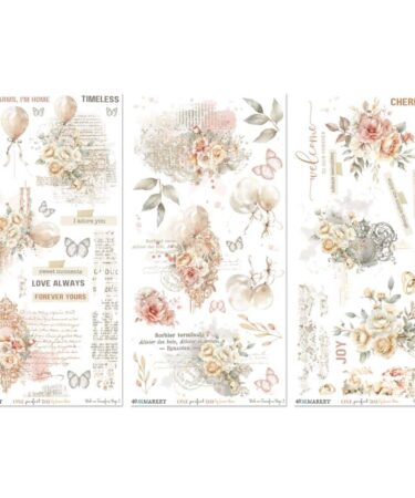 Alternative view of 49 And Market- Collezione One Perfect Day - Rub-On Transfer Set 6"X12"