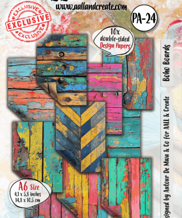 AALL & CREATE - Design Paper A6 Boho Boards
