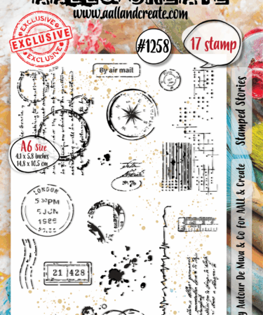 AALL & CREATE - Timbri A6 - Stamped Stories