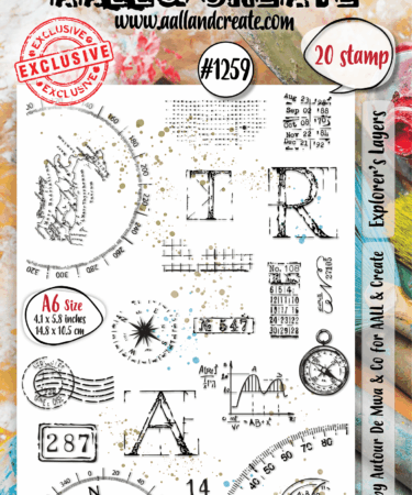 AALL & CREATE - Timbri A6 - Explorer's Layers