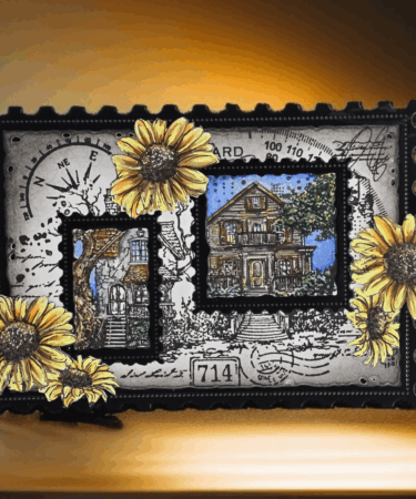 Alternative view of AALL & CREATE - Timbri A6 - Scenic Script