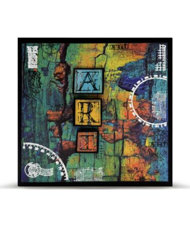 Alternative view of AALL & CREATE - Design Paper A5 - Bright & Broken