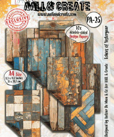 AALL & CREATE - Design Paper A4 - Echoes of Yesteryear